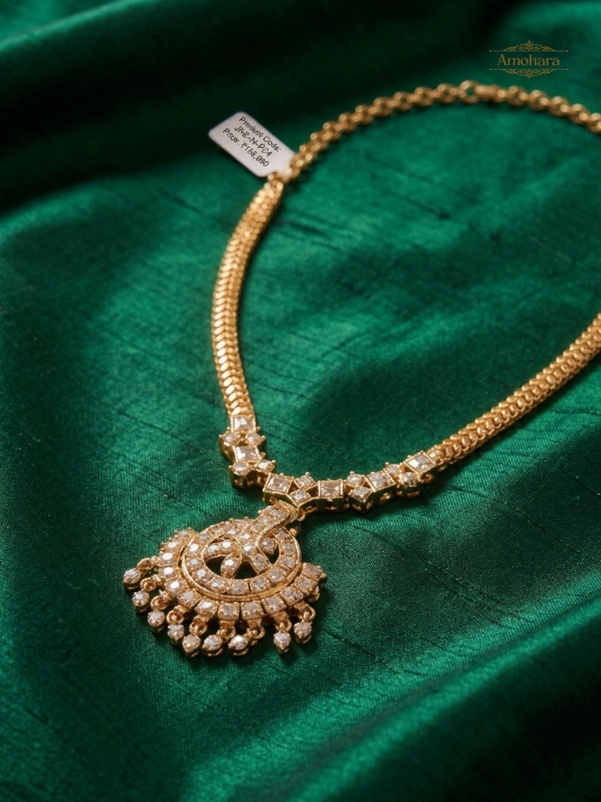 Crystal Elegance Pendant Necklace