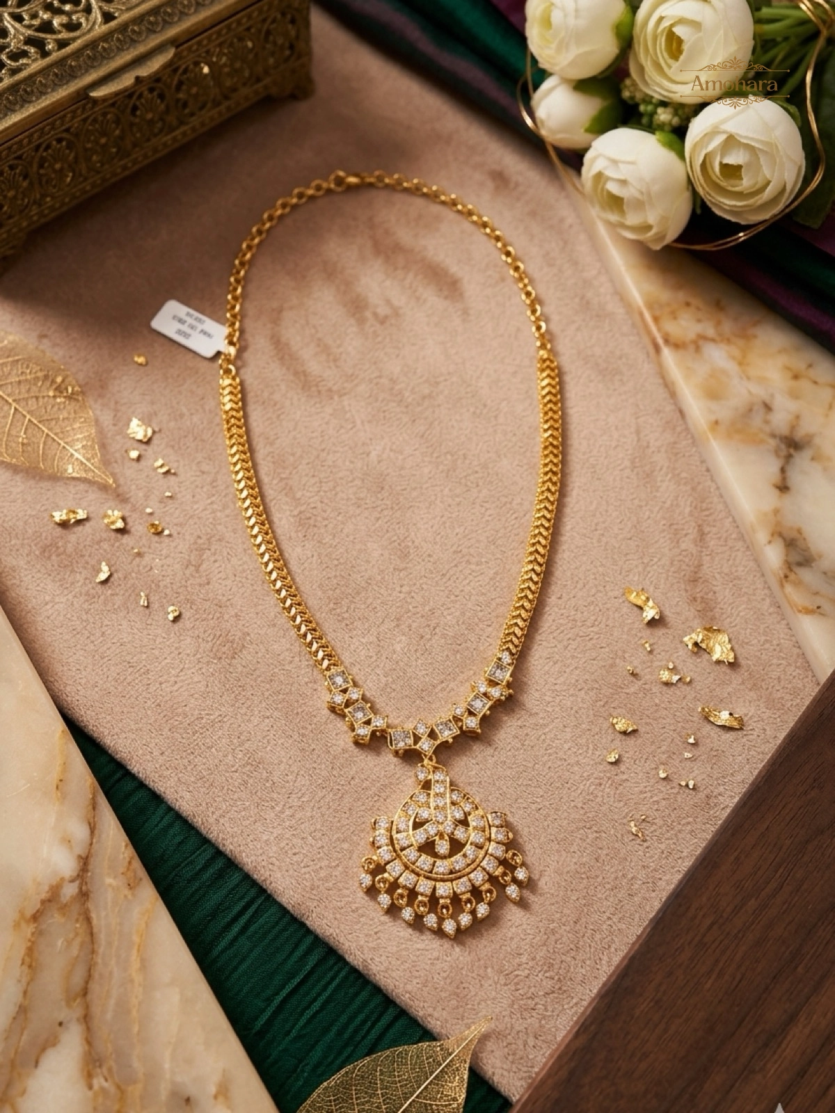 Crystal Elegance Pendant Necklace