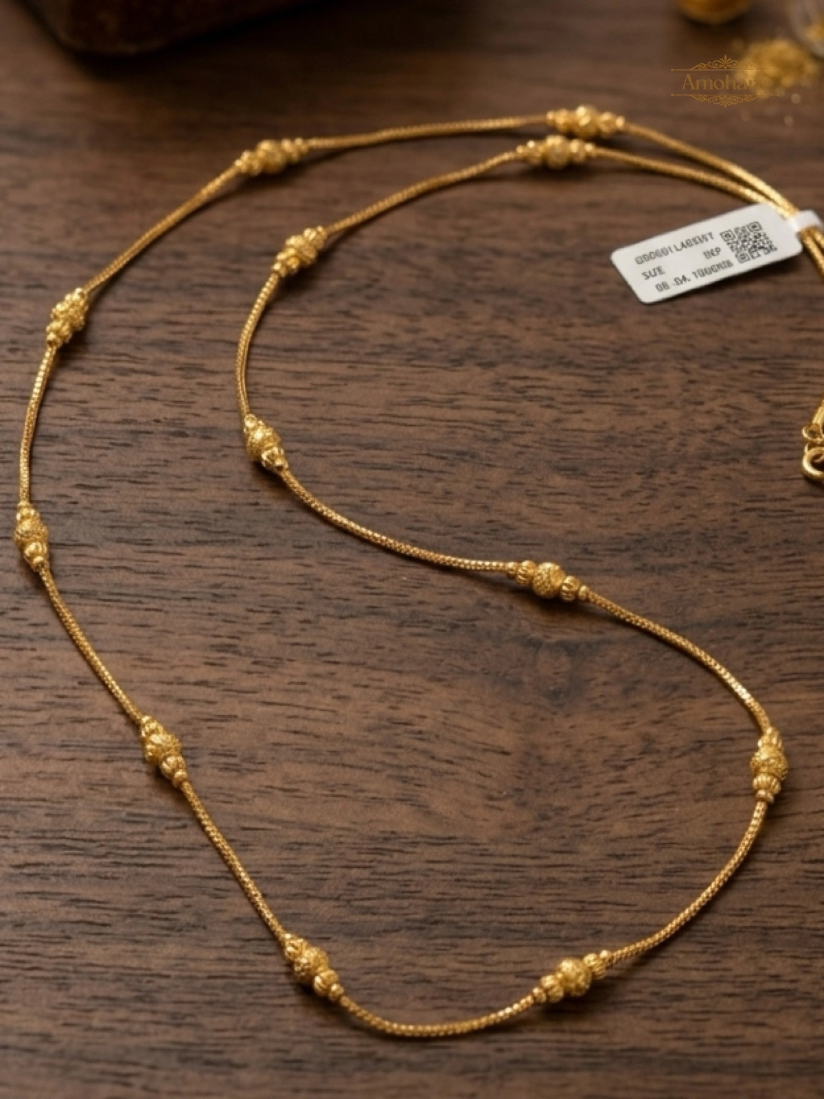 Golden Bead Classic Chain