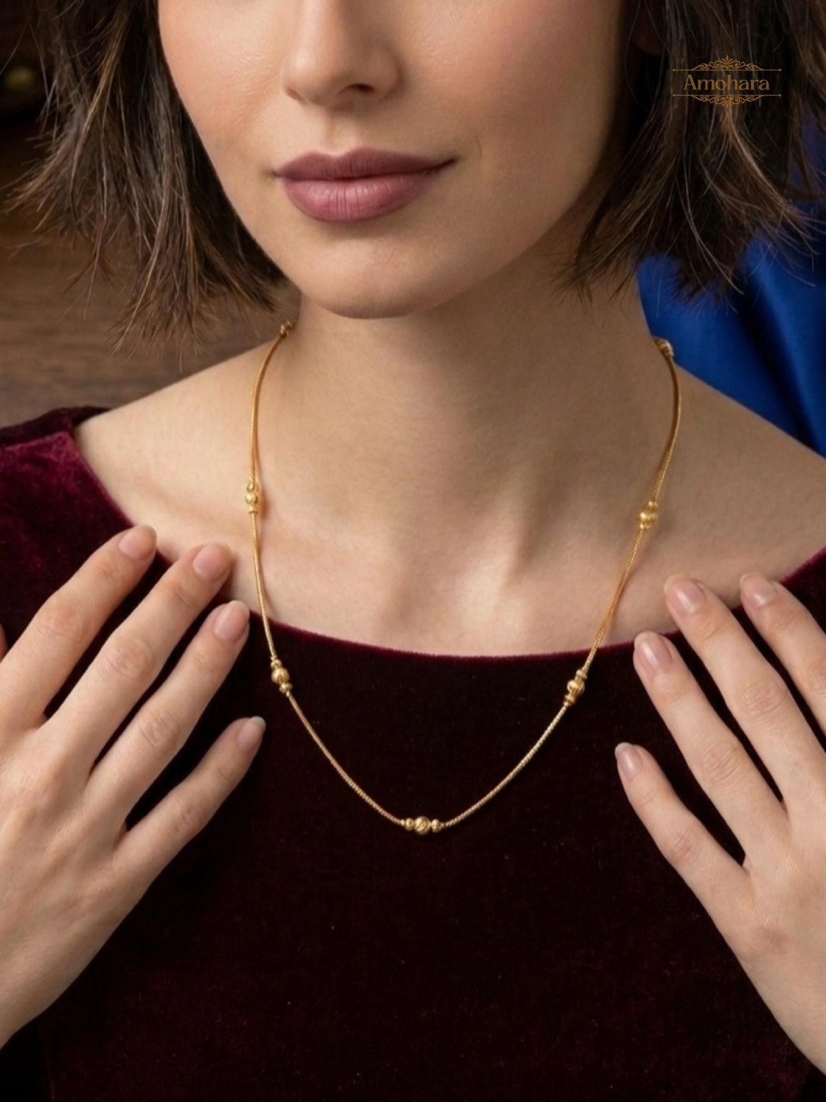 Golden Bead Classic Chain