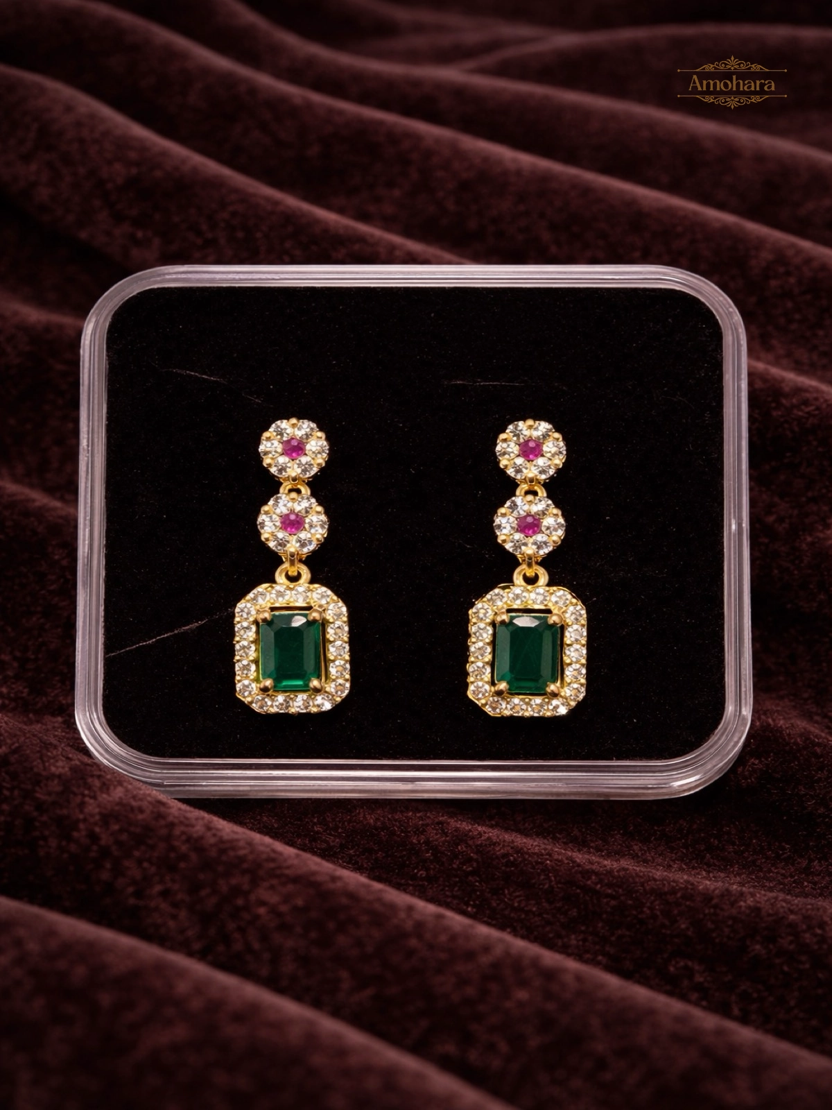 Emerald and Ruby Drops