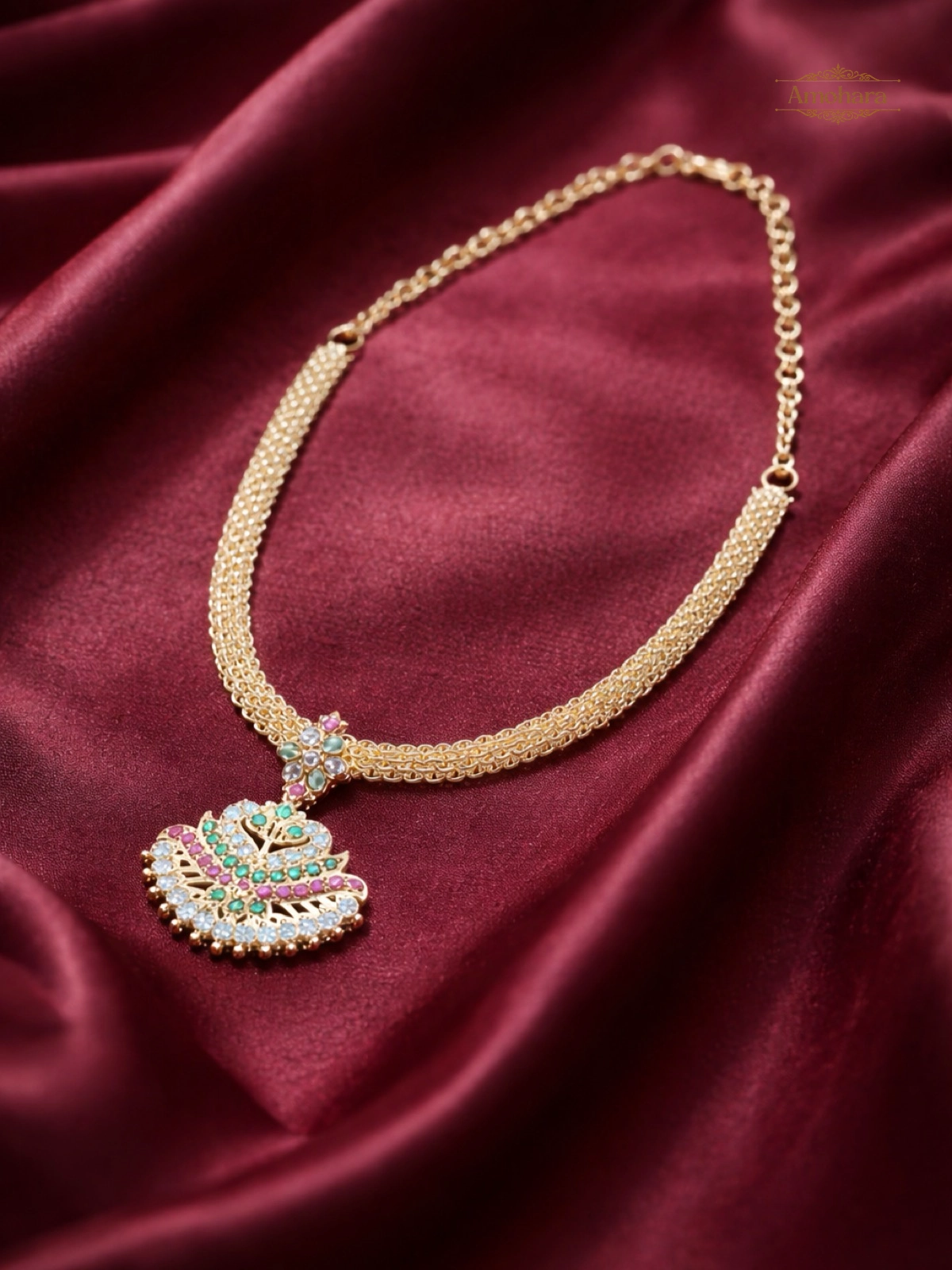 Ratnapushpa Panchaloha Necklace