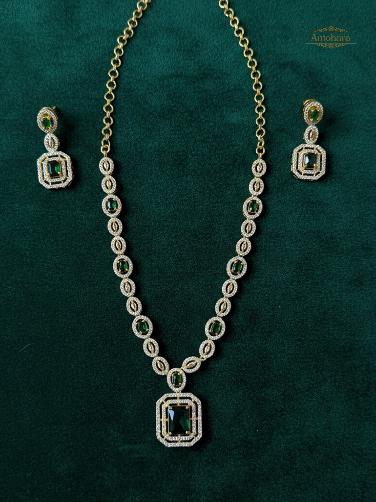 Emerald-Green AD stones