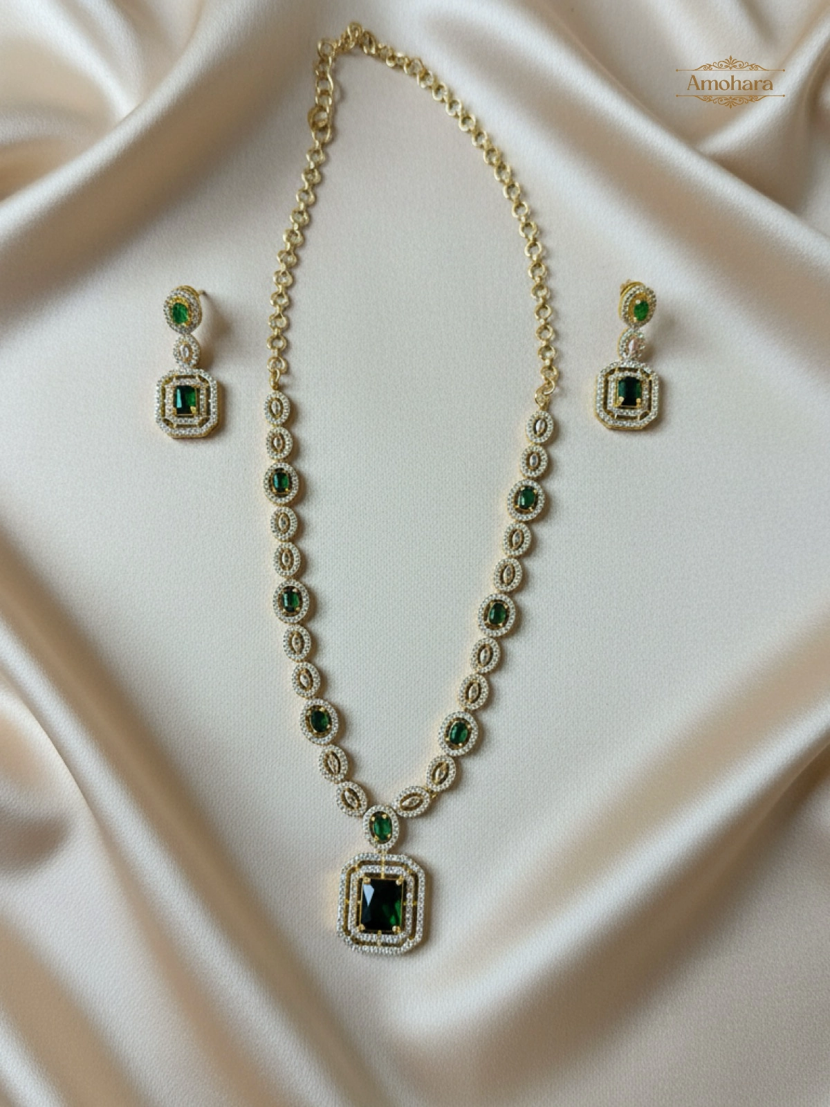 Emerald-Green AD stones
