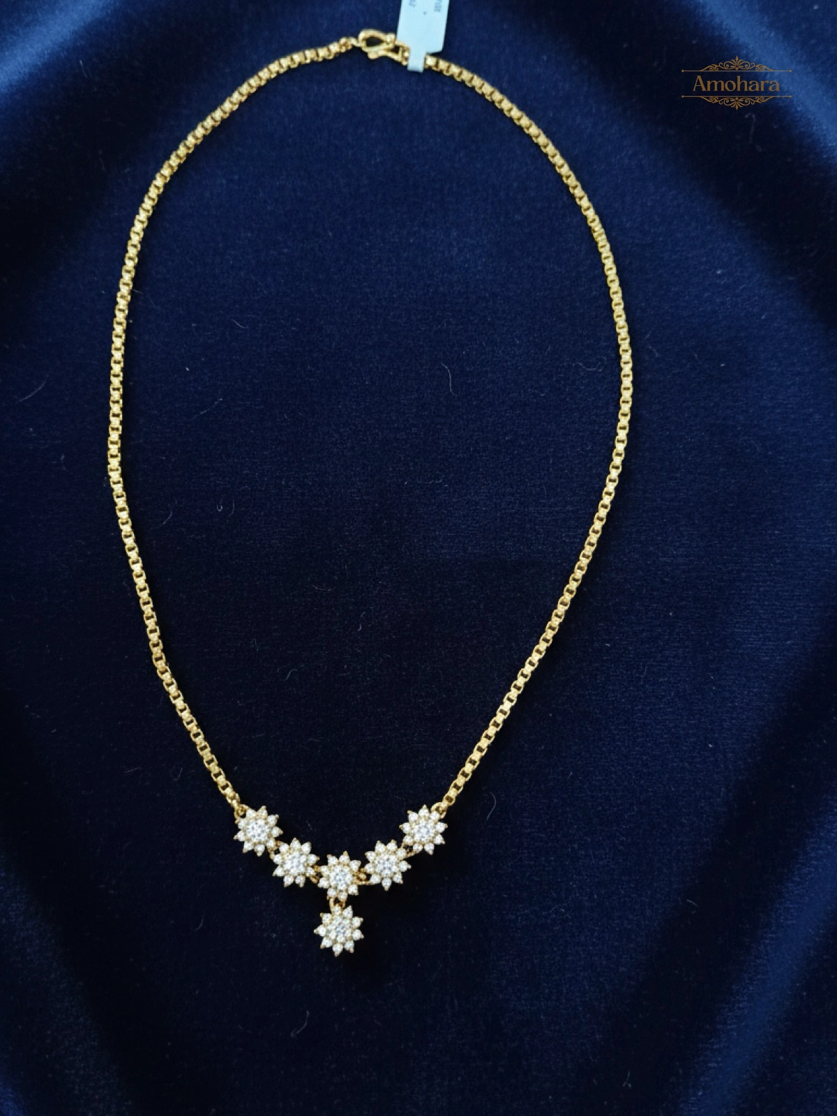 Starlight Floral Pendant Chain