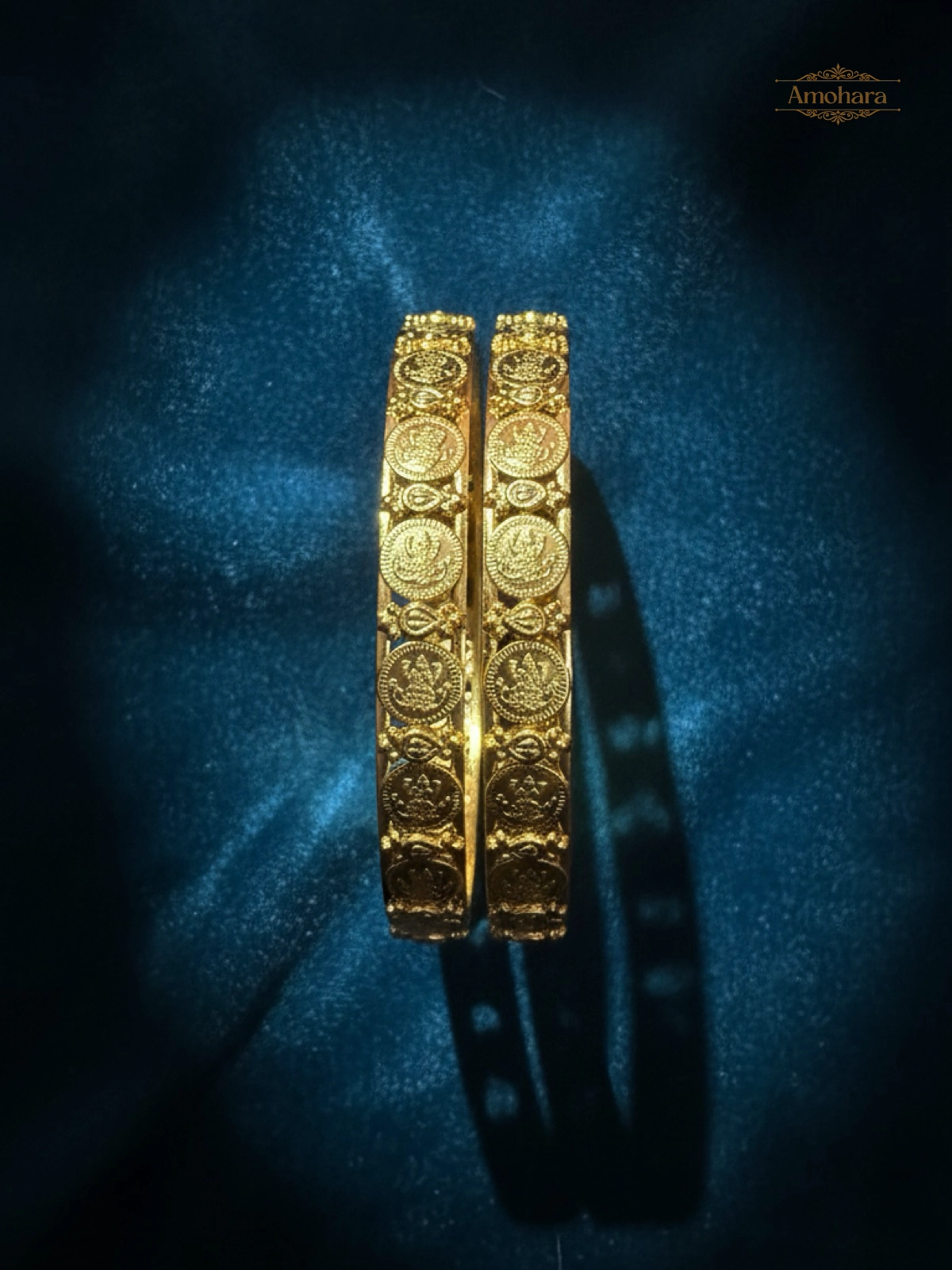 Lakshmi Coin Antique Bangles